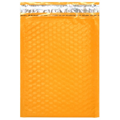 Orange Mini Bubble Mailer Colored Mini Bubble Mailers Scrolls